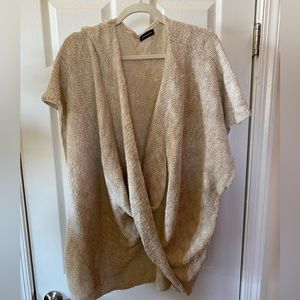 Anthropologie linen tunic in lovely natural cotton linen yarn